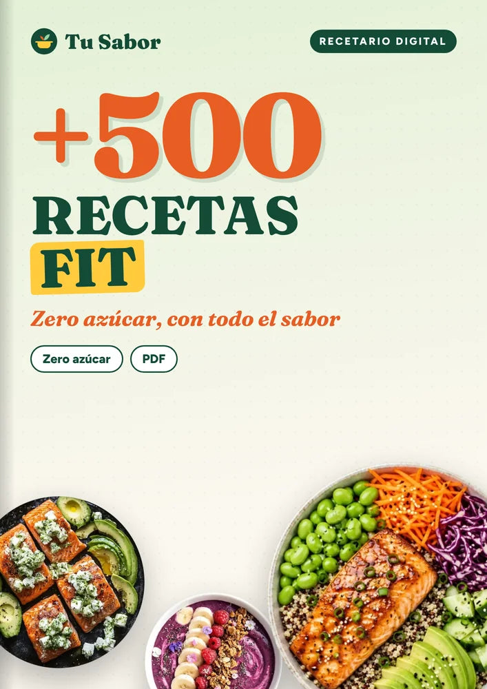 +500 Recetas Fit · Zero Azúcar
